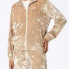 Damen Sweatshirt Miriam beige Chenille