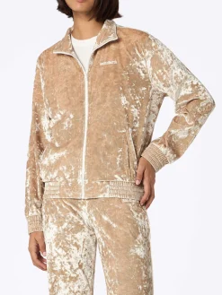 Damen Sweatshirt Miriam beige Chenille