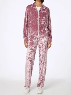 Damen Sweatshirt Miriam rosa Chenille
