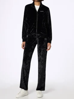 Damen Sweatshirt Miriam schwarz Chenille