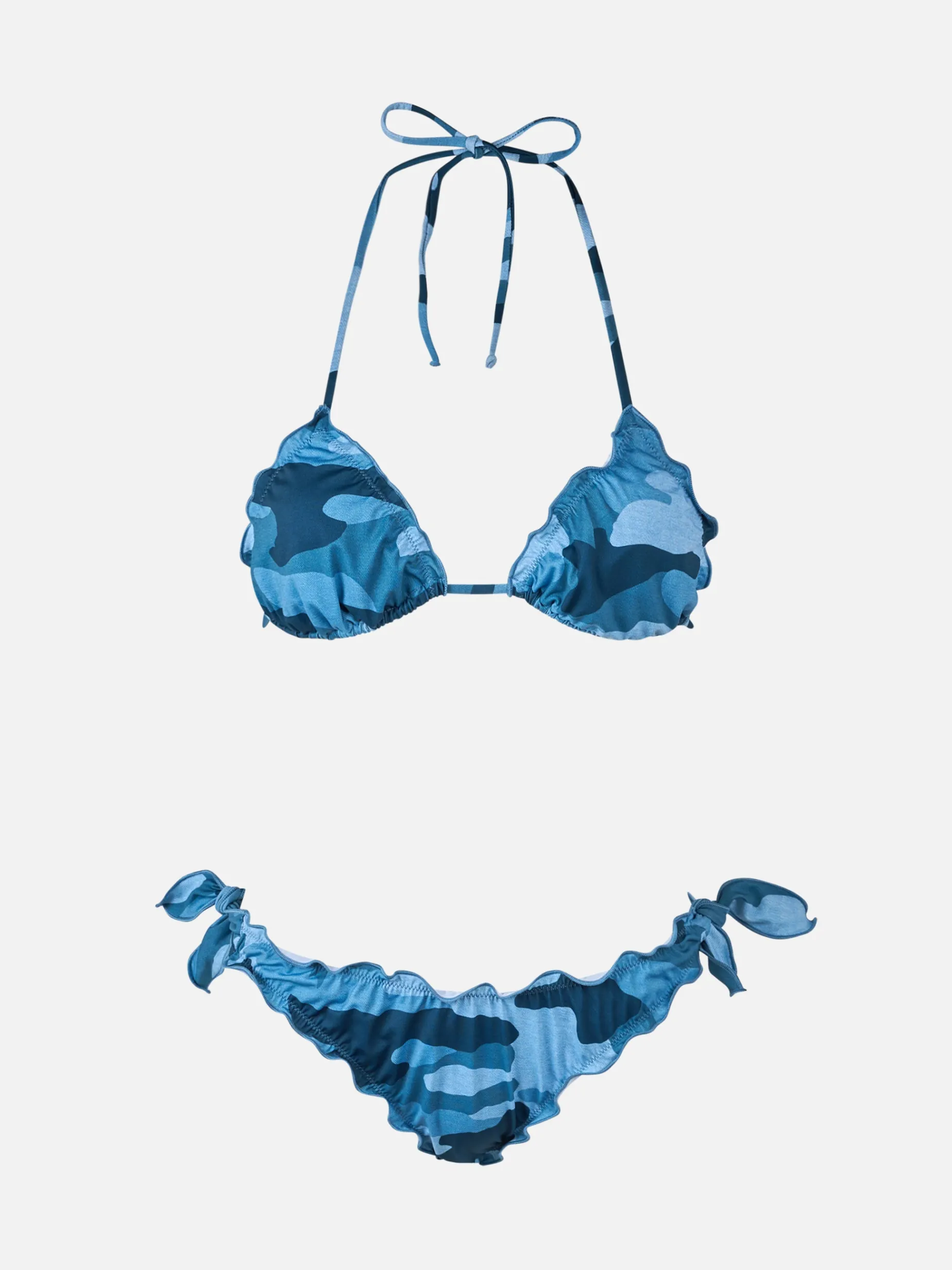 Damen Triangel-Bikini in Camouflage-Optik Sarius