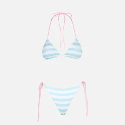 Damen Triangel-Bikini mit Fiorucci-Print | FIORUCCI-SONDERAUSGABE
