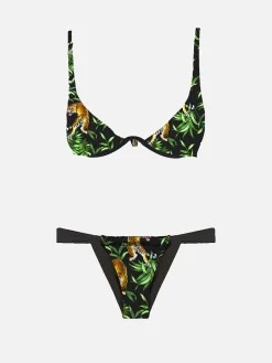 Damen-Bikini mit V-förmigem Bügel