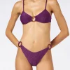Damen-Bralette-Bikini aus Lurex