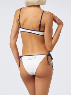 Damen-Bralette-Bikini Maju mit Sapore di sale,Voglia di amare-Stickerei | @serepocaiontas SONDERAUSGABE
