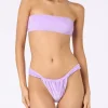 Damen-Chenille-Bandeau-Bikini Rebby Noelle
