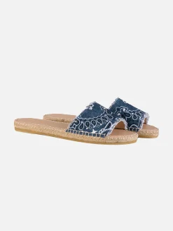 Damen-Espadrilla mit Bandana-Print