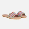 Damen-Espadrillas mit Häkelstreifen
