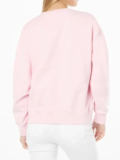 Damen-Fleece-Sweatshirt mit Barbie St. Barth-Aufdruck | BARBIE-SONDEREDITION