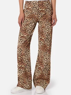 Damenhose Lisbeth Cord Sand Leopard