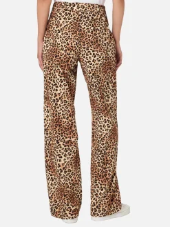 Damenhose Lisbeth Cord Sand Leopard