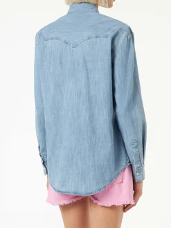 Damen-Jeanshemd