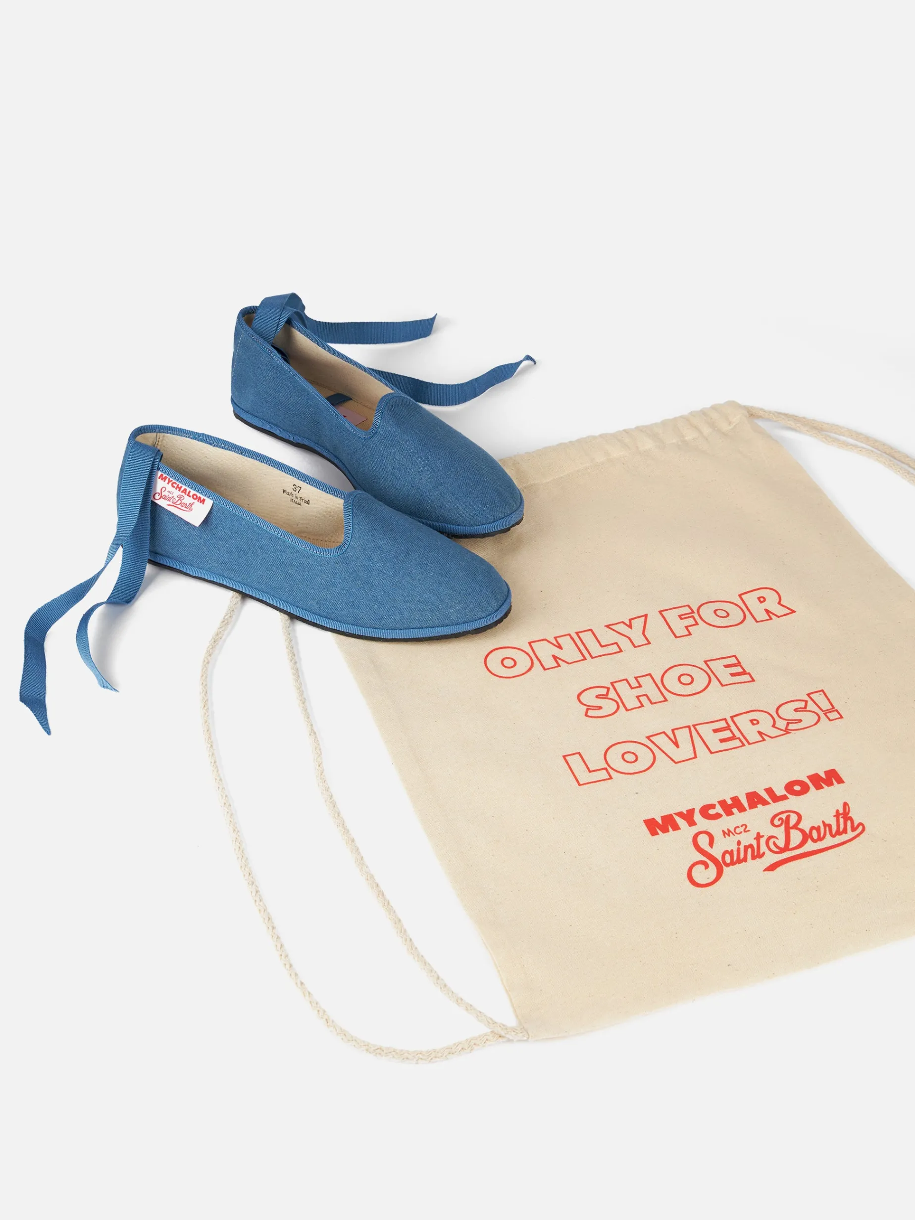 Damen-Jeans-Slipper | MY CHALOM SPECIAL EDITION