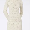 Damen-Minikleid aus Baumwollstrick Imany