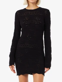 Damen-Minikleid aus Baumwollstrick Imany