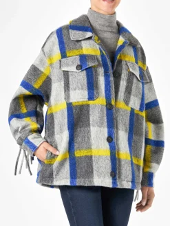 Damen-Overshirt mit Fransen