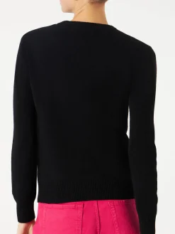 Damenpullover mit Belle Rebelle-Stickerei