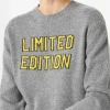 Damenpullover mit Limited Edition-Schriftzug