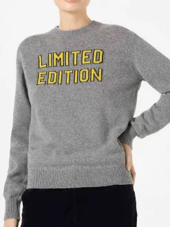 Damenpullover mit Limited Edition-Schriftzug