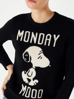 Damenpullover mit Monday Mood Snoopy-Aufdruck | SNOOPY – PEANUTS™ SONDEREDITION