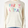 Damenpullover mit Party-Animal-Stickerei | NIKI DJ SONDEREDITION