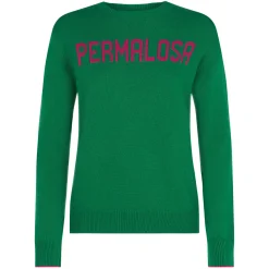 Damenpullover mit Permalosa-Schriftzug