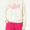 Damenpullover mit Saint Barth Frottee-Logo