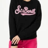 Damenpullover mit Saint Barth Frottee-Logo