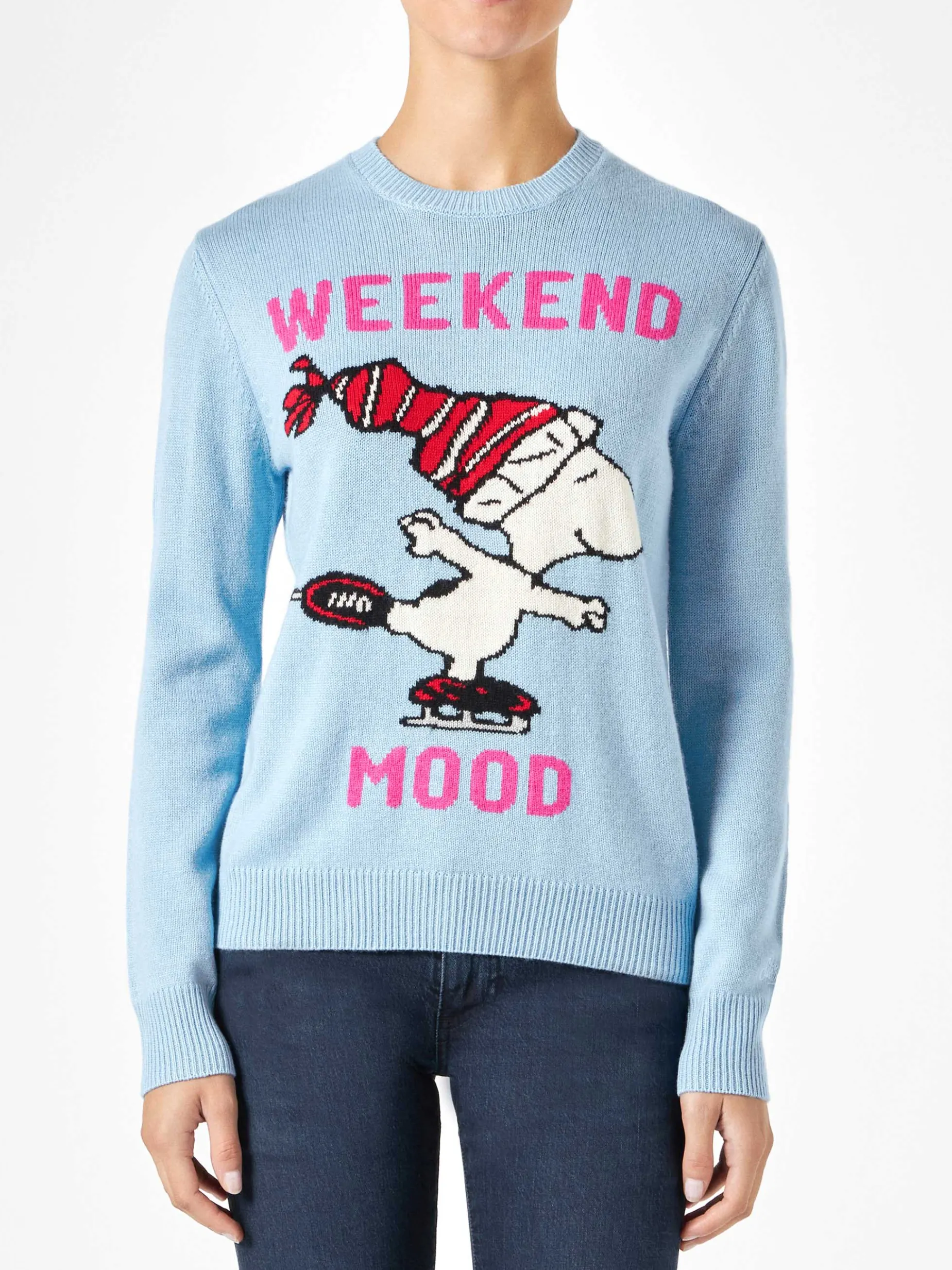 Damenpullover mit Snoopy-Print | PEANUTS™ SONDEREDITION