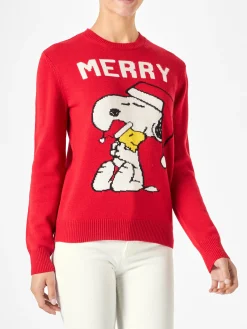 Damenpullover mit Snoopy-Print | SNOOPY PEANUTS™ SONDEREDITION