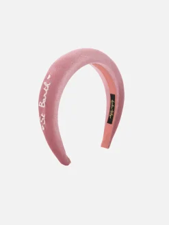 Damenstirnband mit St. Barth-Stickerei | Leontine Vintage Sonderedition