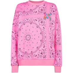 Damen-Sweatshirt mit Bandana-Print