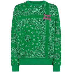 Damen-Sweatshirt mit Bandana-Print
