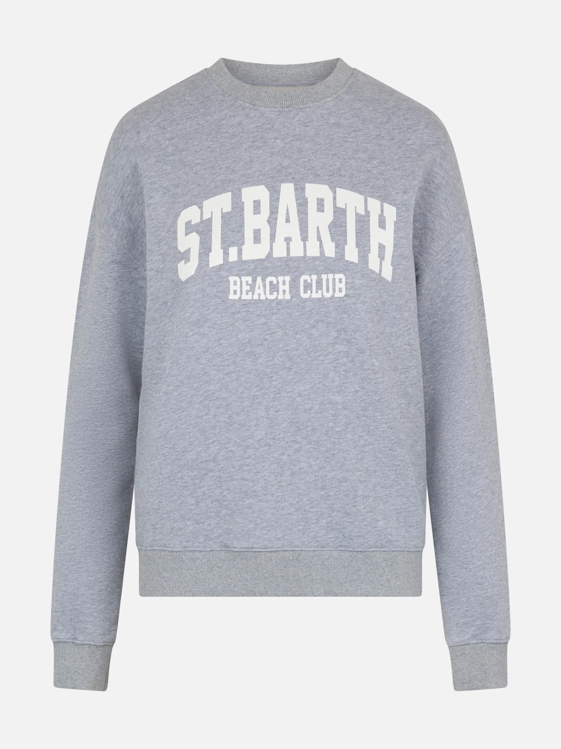 Damen-Sweatshirt „Stardust“ aus grauer Baumwolle