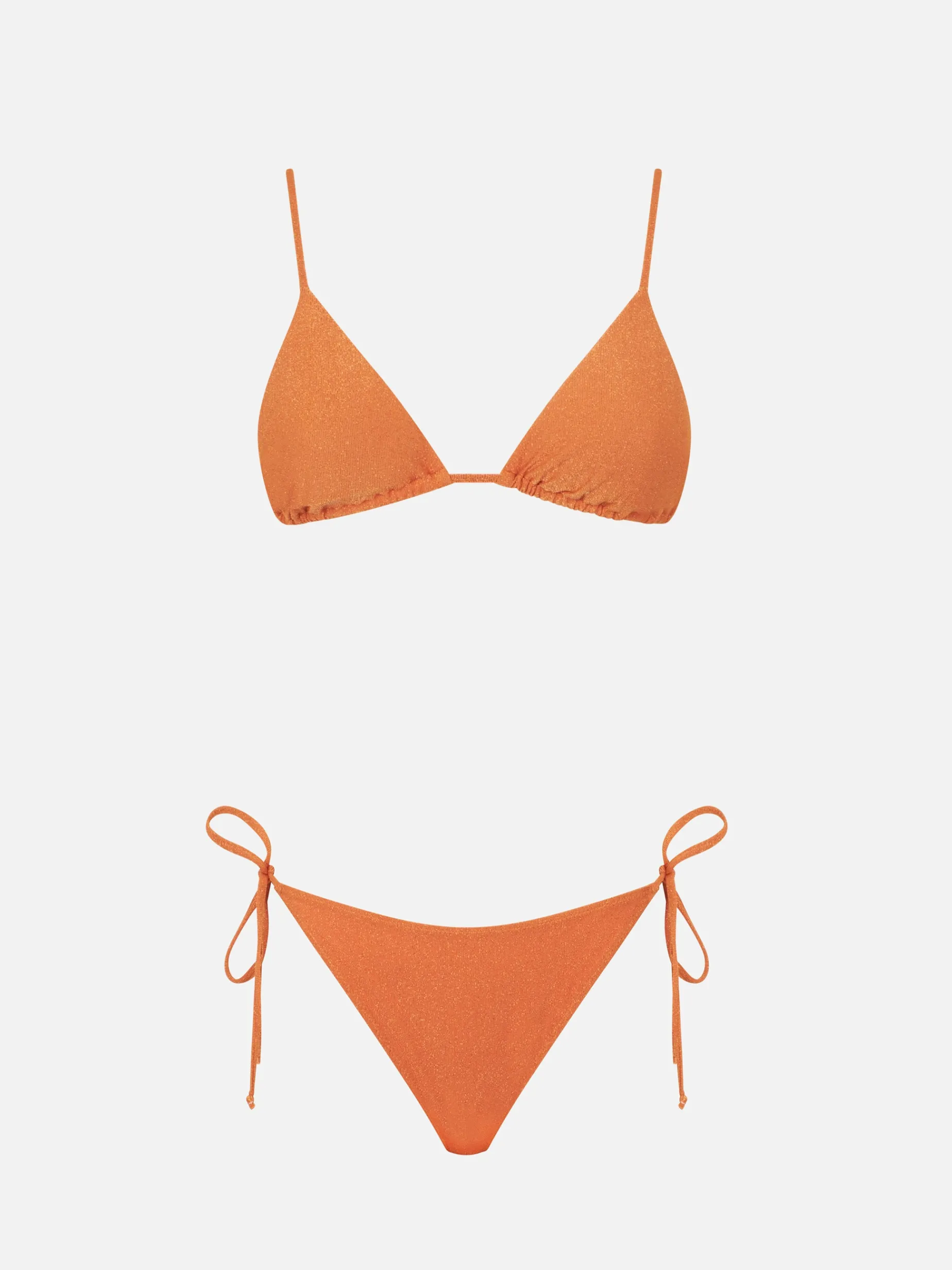 Damen-Triangel-Bikini aus Lurex
