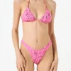 Damen-Triangel-Bikini mit Bandana-Print