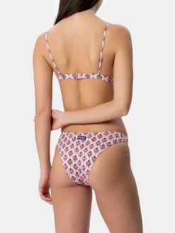 Damen-Triangel-Bikini mit Blumenmotiv Rylie Lido