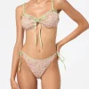 Damen-Triangel-Bikini mit Liberty-Print | Hergestellt aus Liberty-Stoff