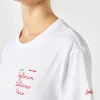 Damen-T-Shirt aus Baumwolle mit Stickerei