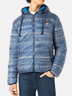 Doppelte Face-Down-Jacke für Herren