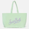 Doppelte Strandtasche aus Frottee und Baumwolle