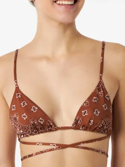 Dreieckiger Bandana-Bikini für Damen