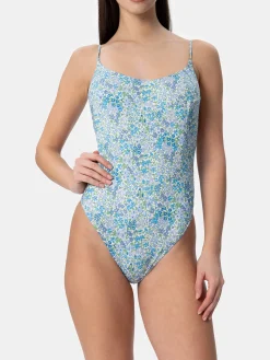 Einteiliger Badeanzug für Damen Joanna Luise Cecille | HERGESTELLT AUS LIBERTY-STOFF