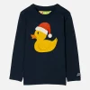 Entenhaftes Schneejungen-T-Shirt