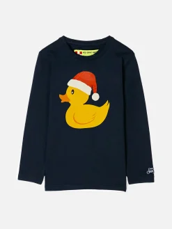 Entenhaftes Schneejungen-T-Shirt