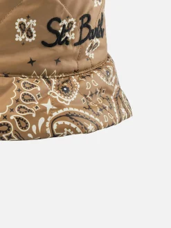 Fischerhut für Damen mit Bandana-Aufdruck