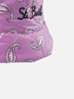 Fischerhut für Damen mit Paisley-Print