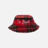 Fischerhut mit Schottenkaro