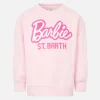 Fleece-Sweatshirt für Mädchen mit Barbie St. Barth-Aufdruck | BARBIE-SONDEREDITION