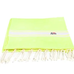 Fluogelbes Foutas-Baumwollhandtuch